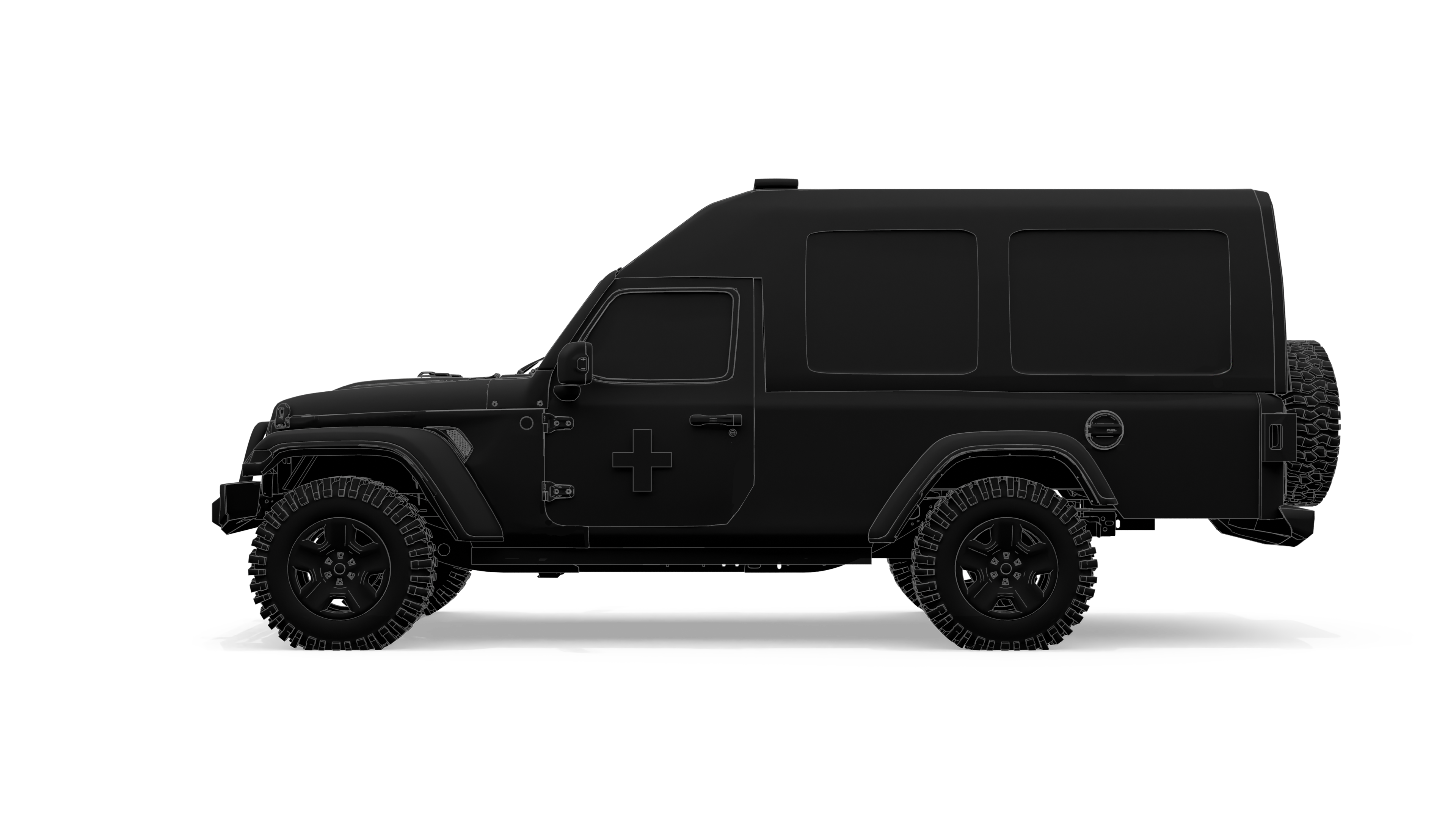 Ambulance SUV vehicle profile