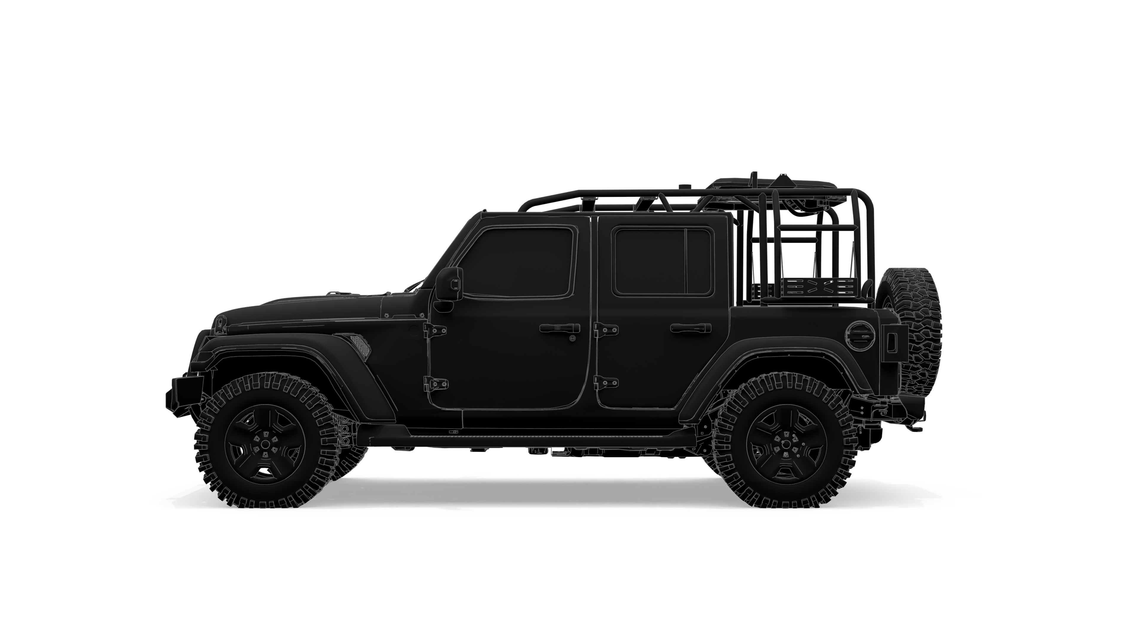 Patrol Vehicle SUV vehicle profile