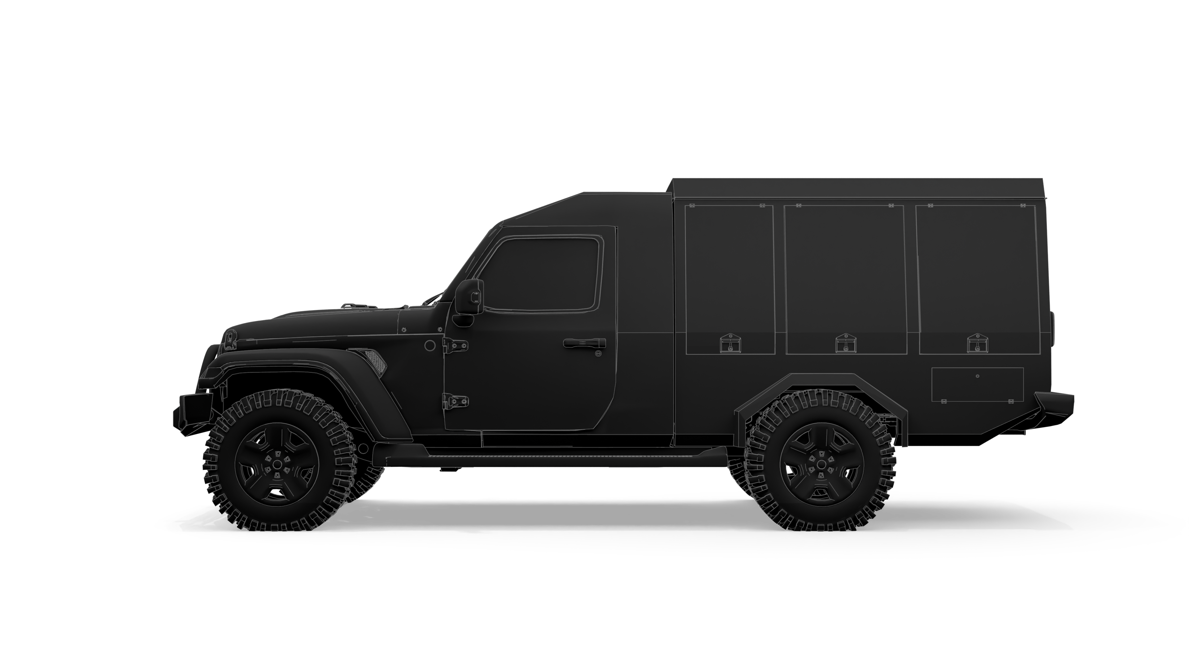 Mobile Workshop SUV vehicle profile
