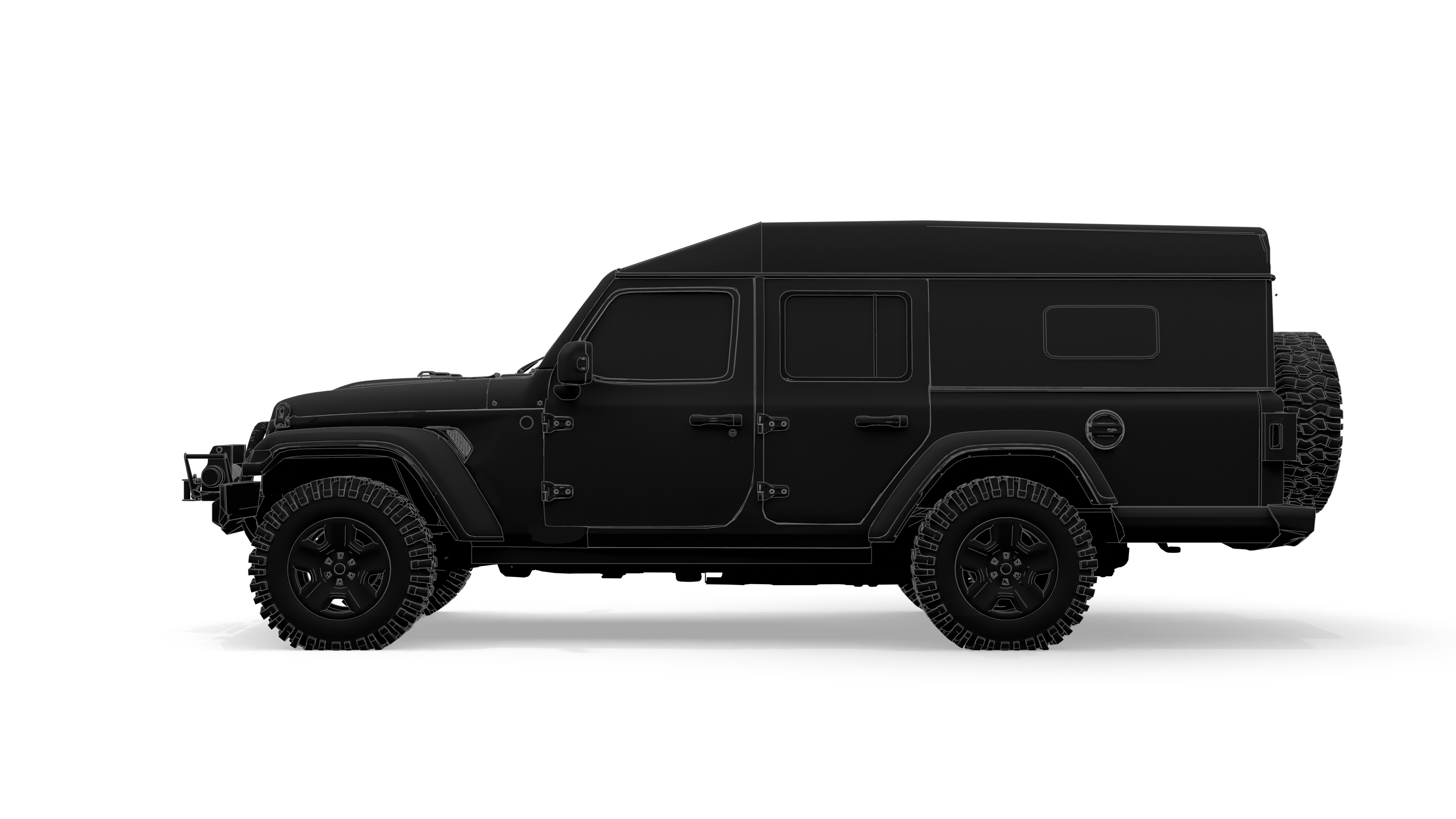 Utility SUV vehicle profile
